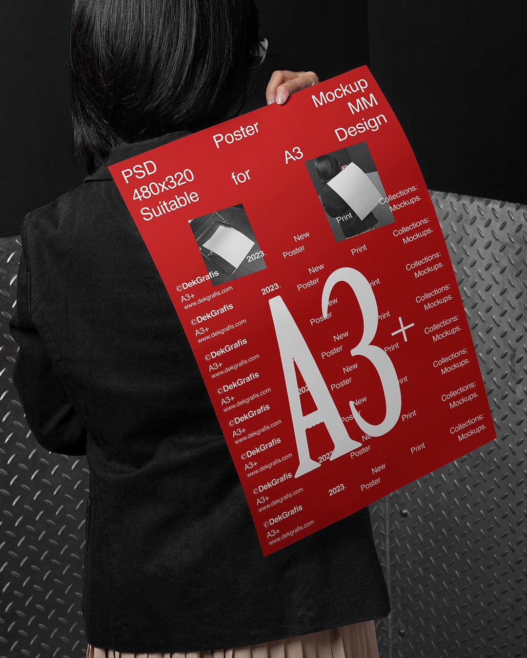 12 A3+ Poster Mockups 2024