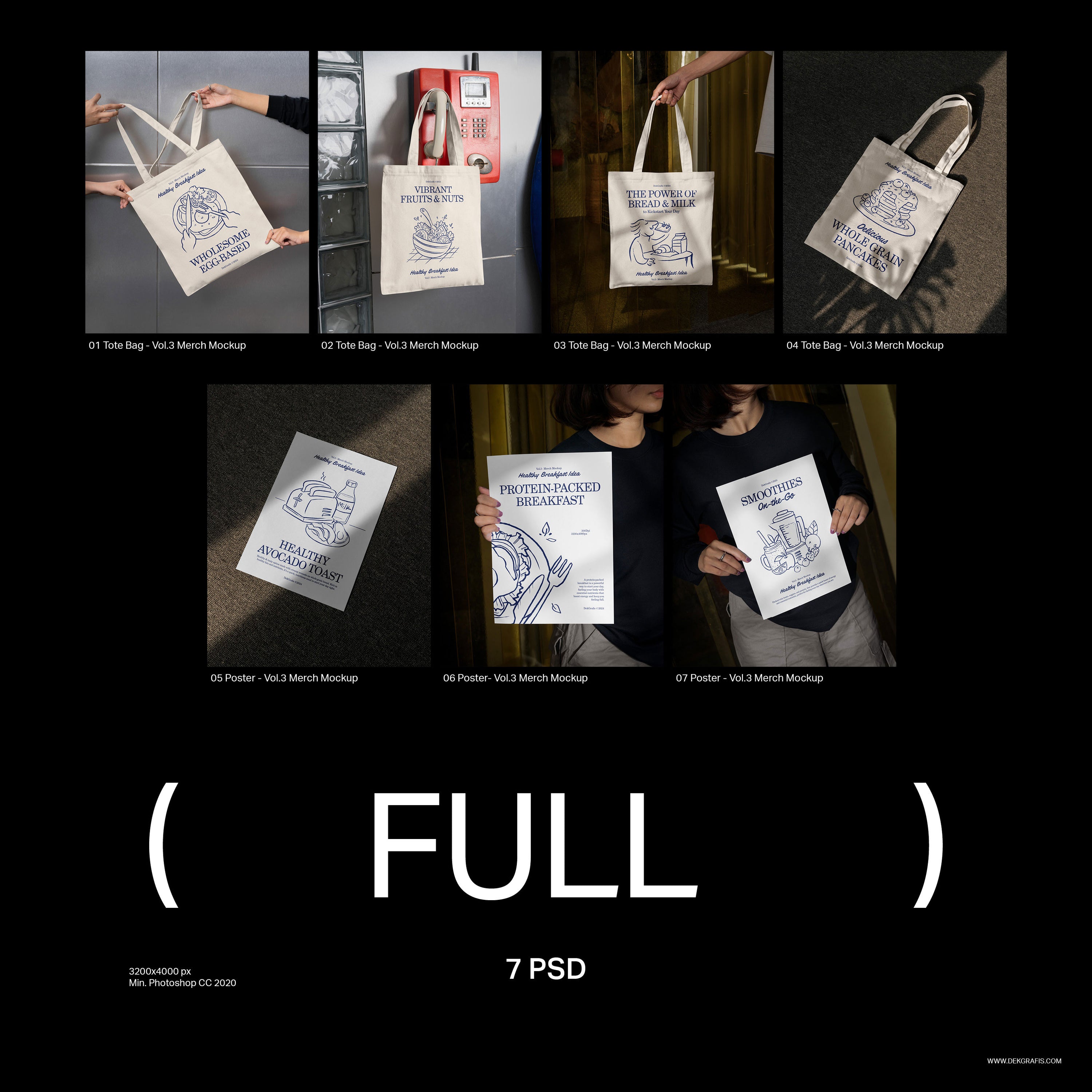 7 Merch Mockup 2024 - Vol.3