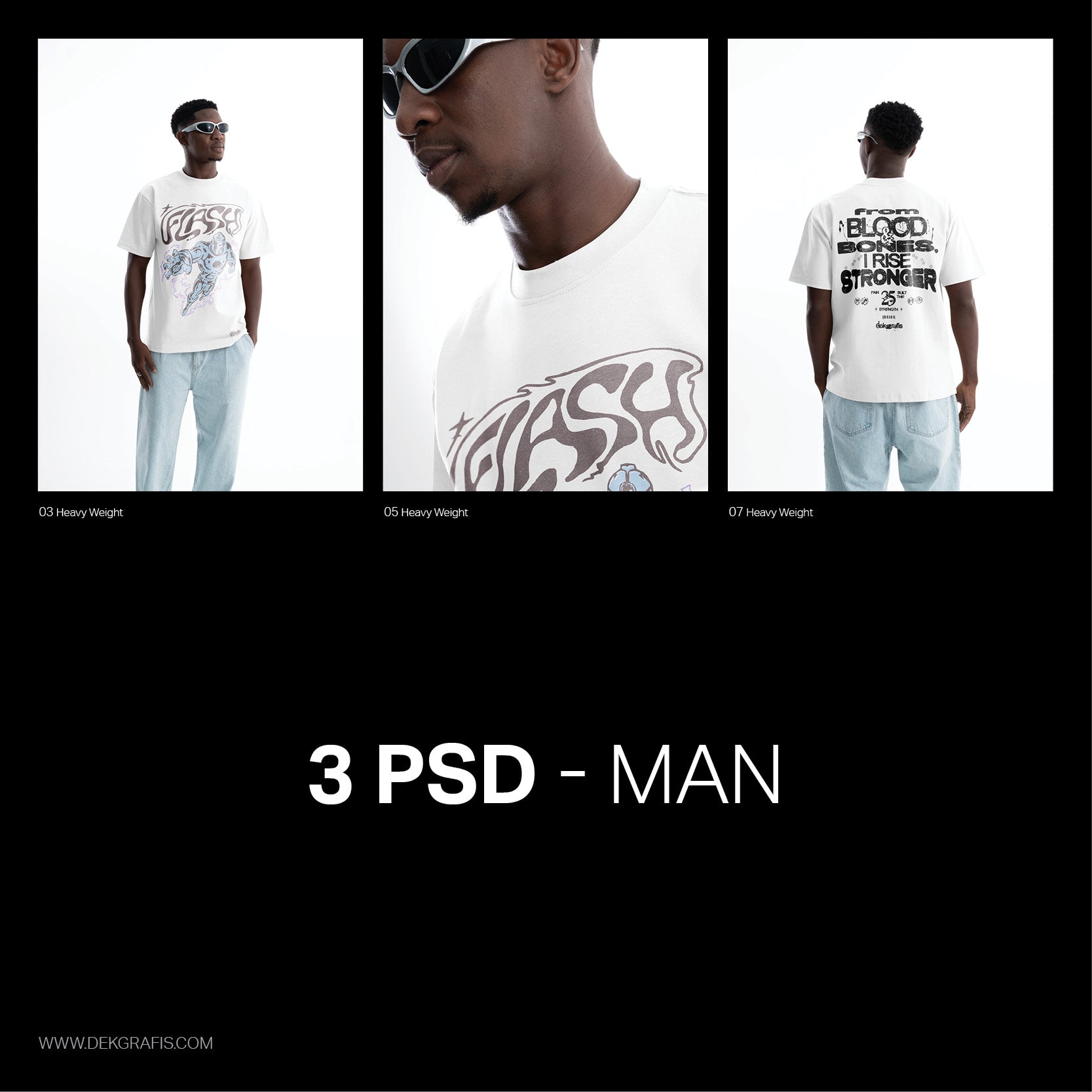 8 Premium Heavyweight Regular Tees Man 2025