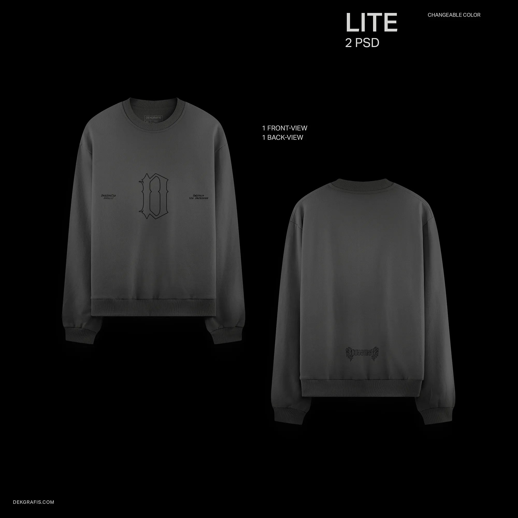 6 Crewneck Mockups 2024