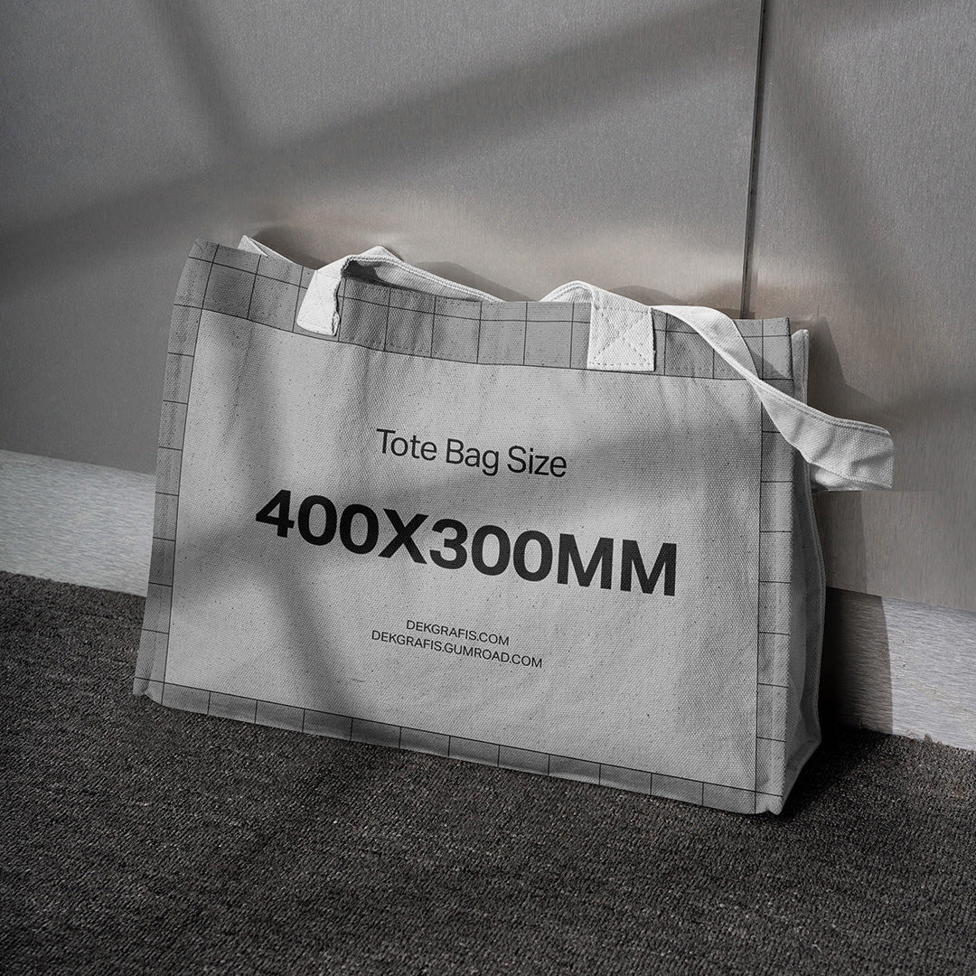 7 Canvas Tote Bag Mockups 2024