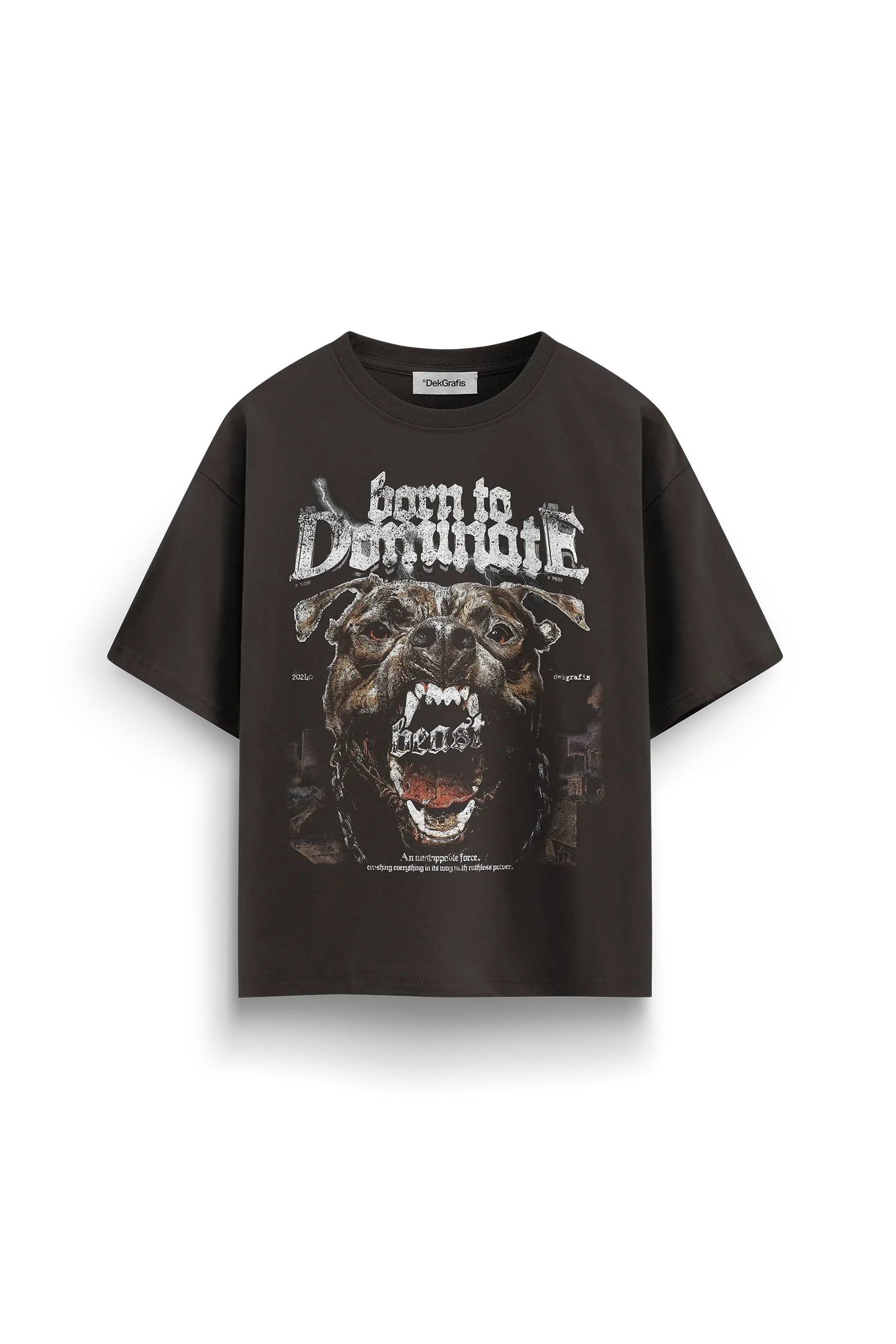 5 Oversized T-Shirt Thin Collar Mockups 2024