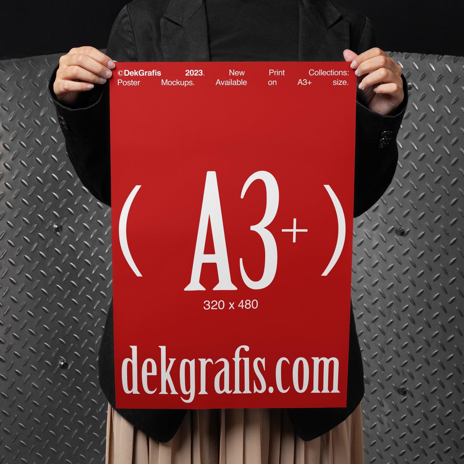 12 A3+ Poster Mockups 2024