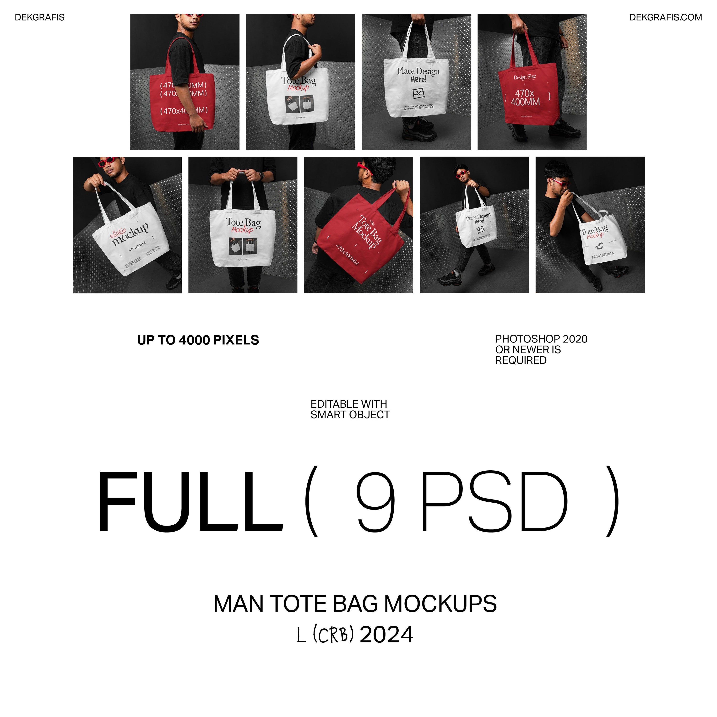9 Man Tote Bag Mockups L CRB 2024