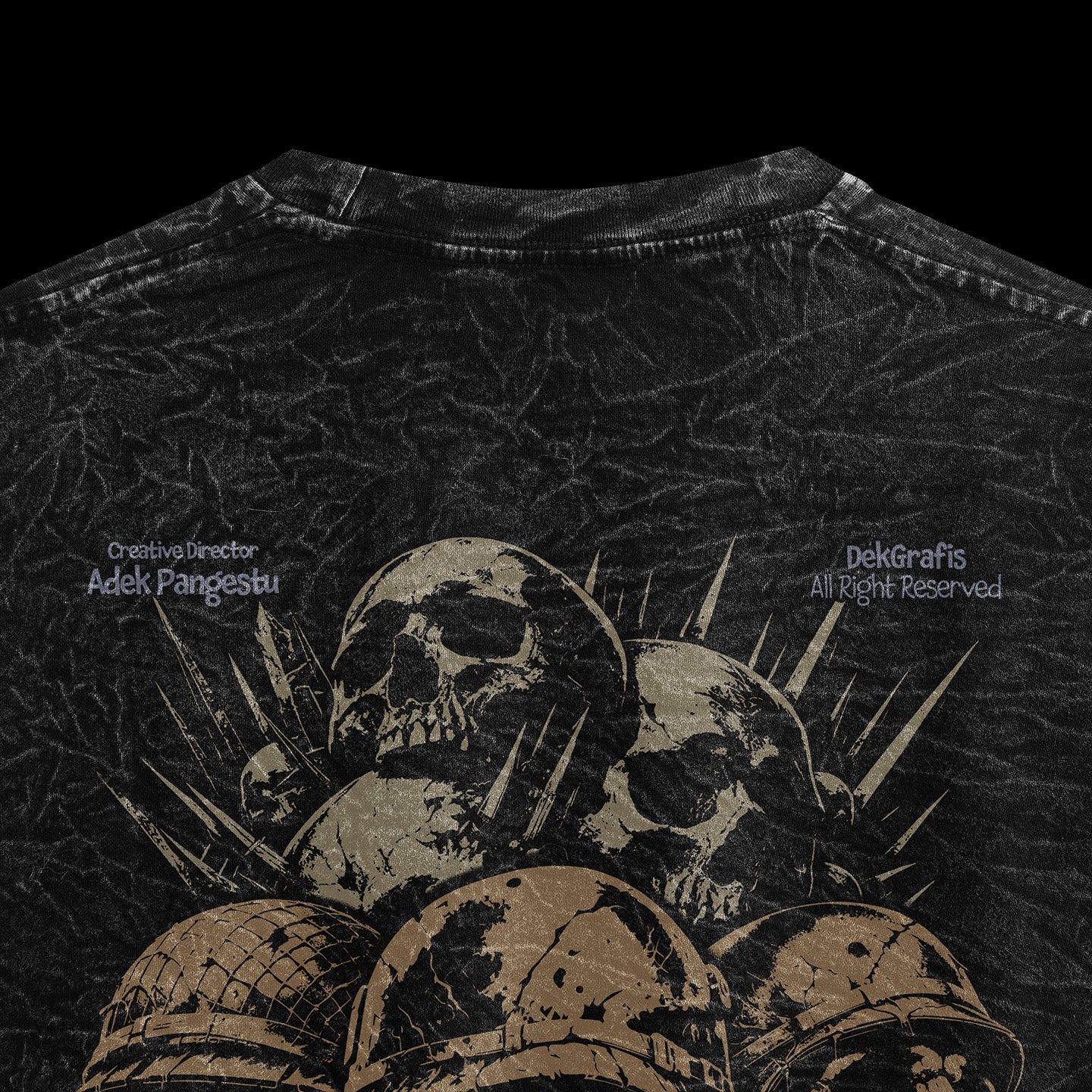 7 Premium Washed T-Shirt Mockups BLACK 2024 V1.1