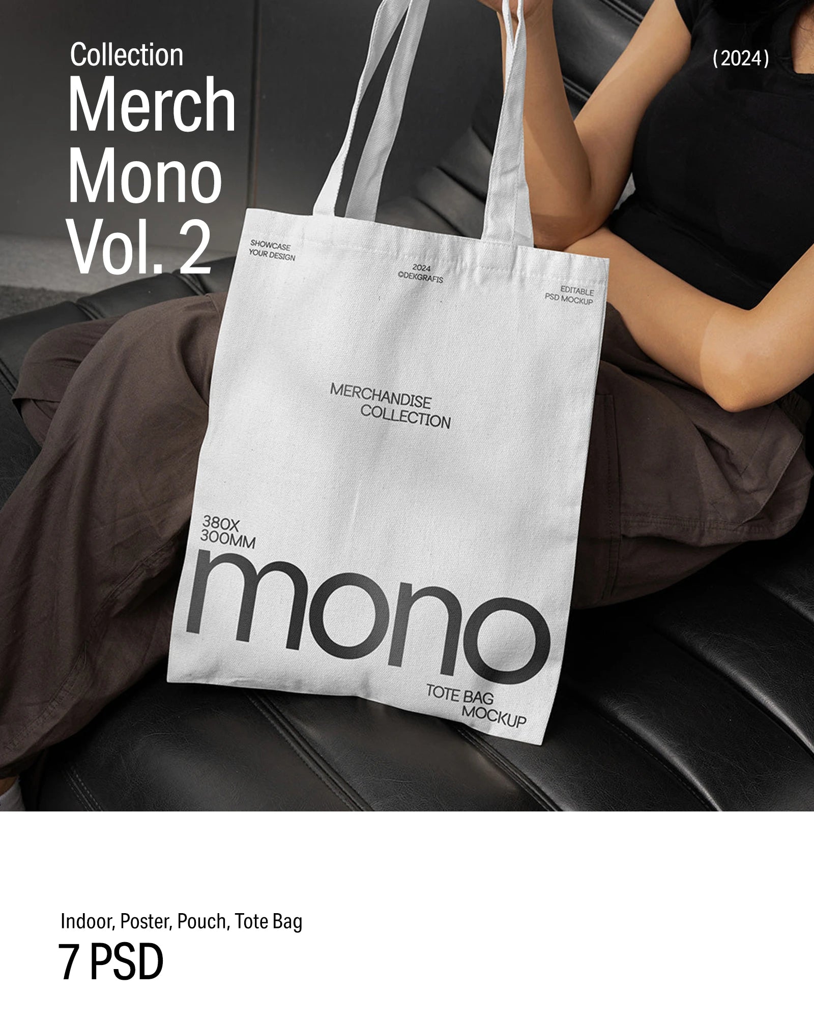 7 Merch Mockups 2024 - Vol.2