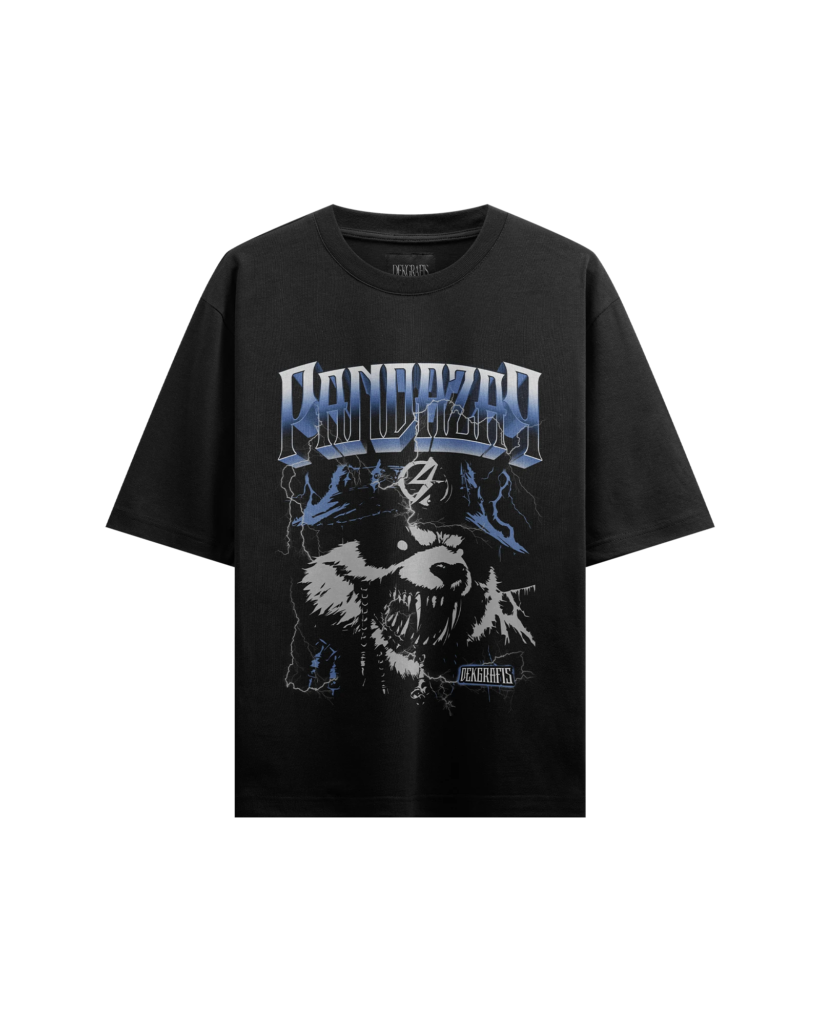 8 Realistic Oversized T-Shirt Mockups BLACK 2024