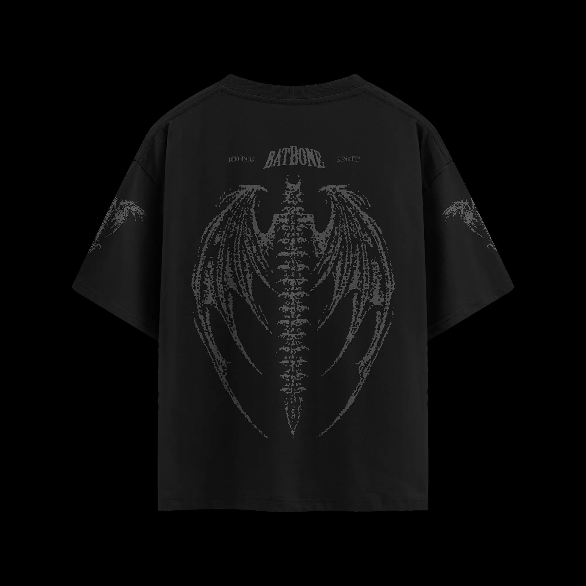 5 Oversized T-Shirt Thin Collar Mockups 2024