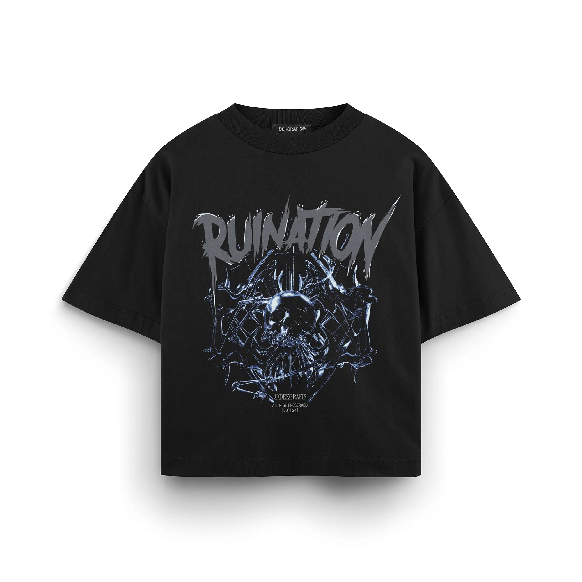 5 Boxy Fit Tees Mockups 2024