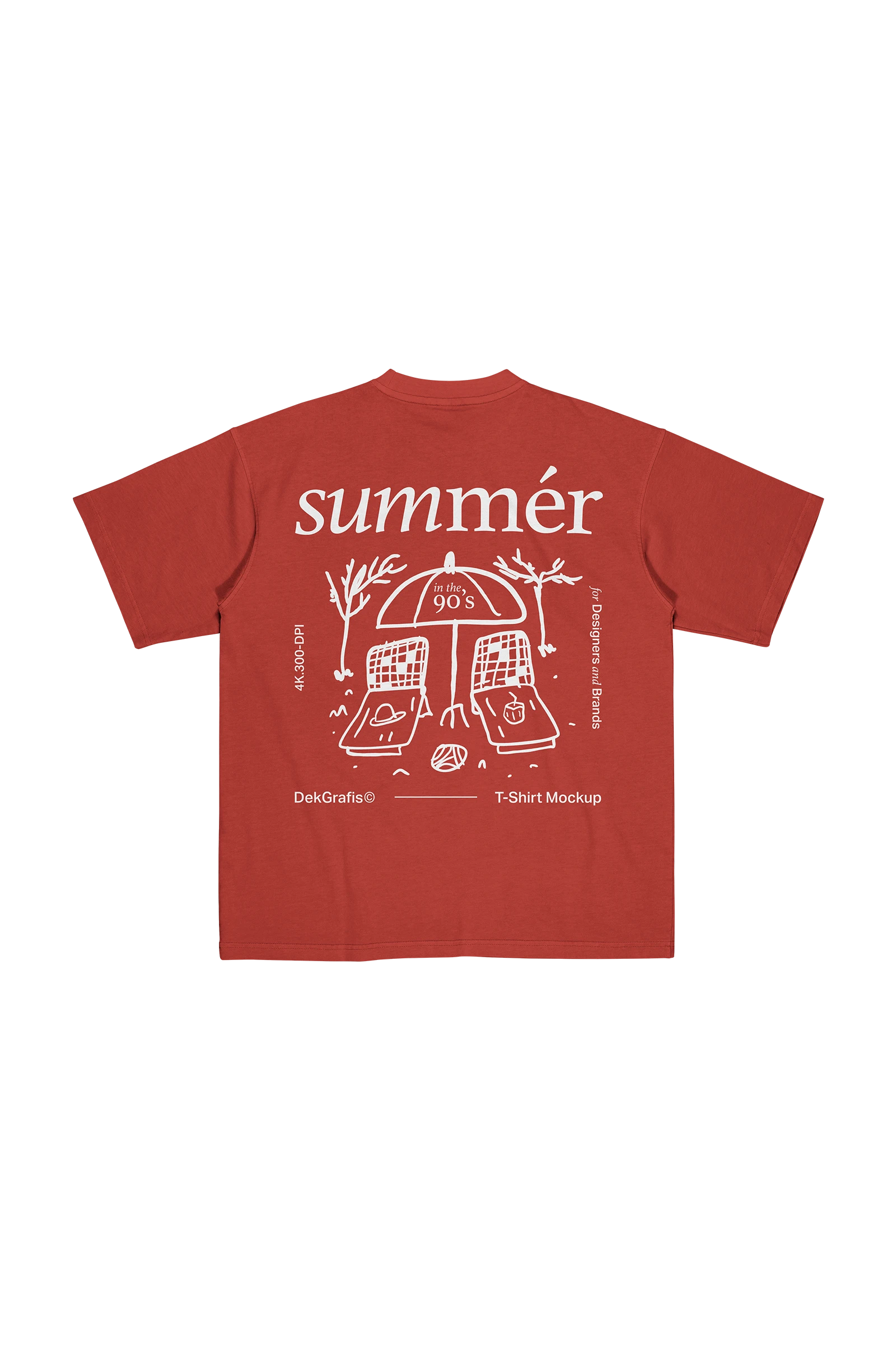 7 Realistic Oversize T-Shirt Mockups 2023