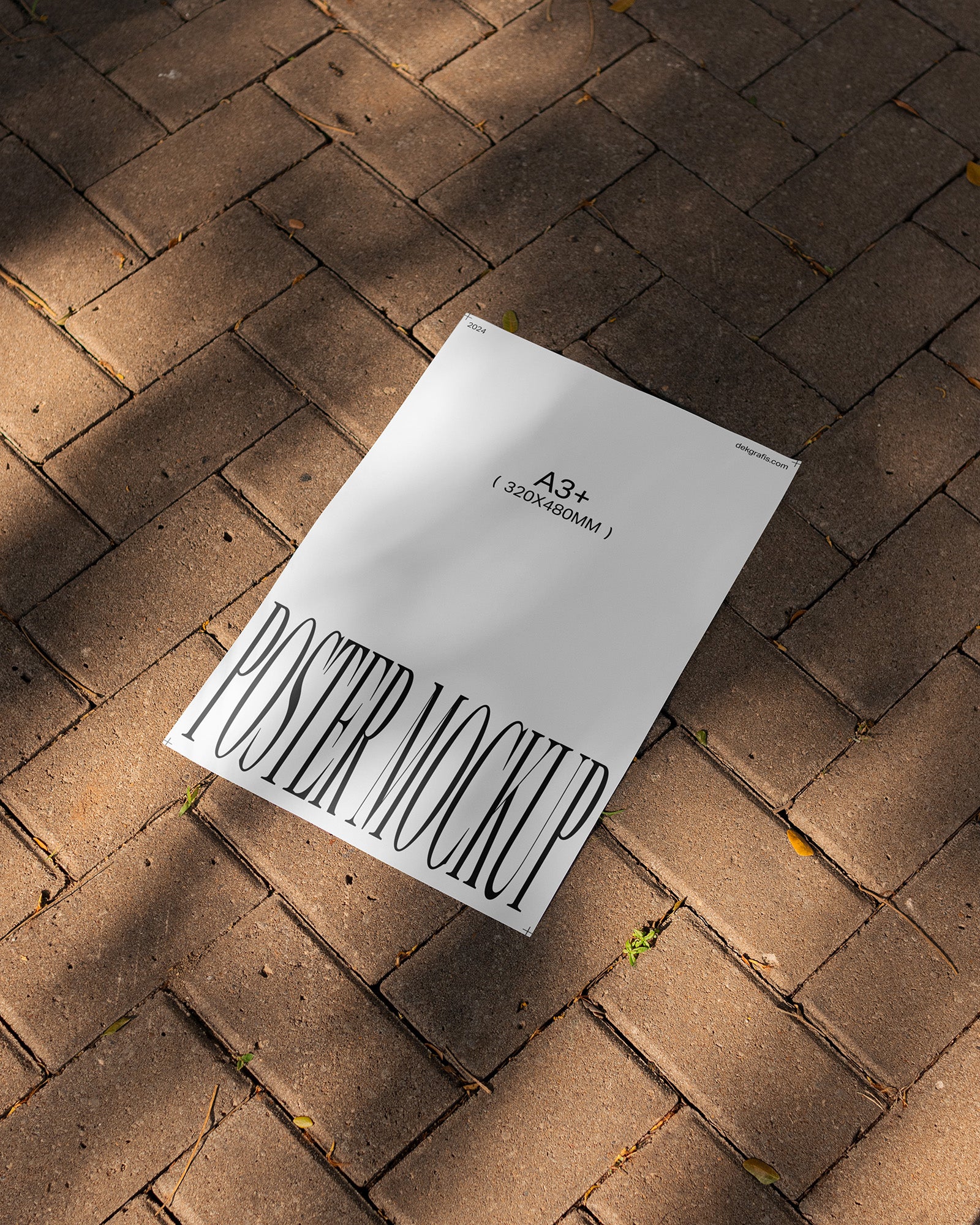 5 Outdoor A3+ Poster Mockups 2024