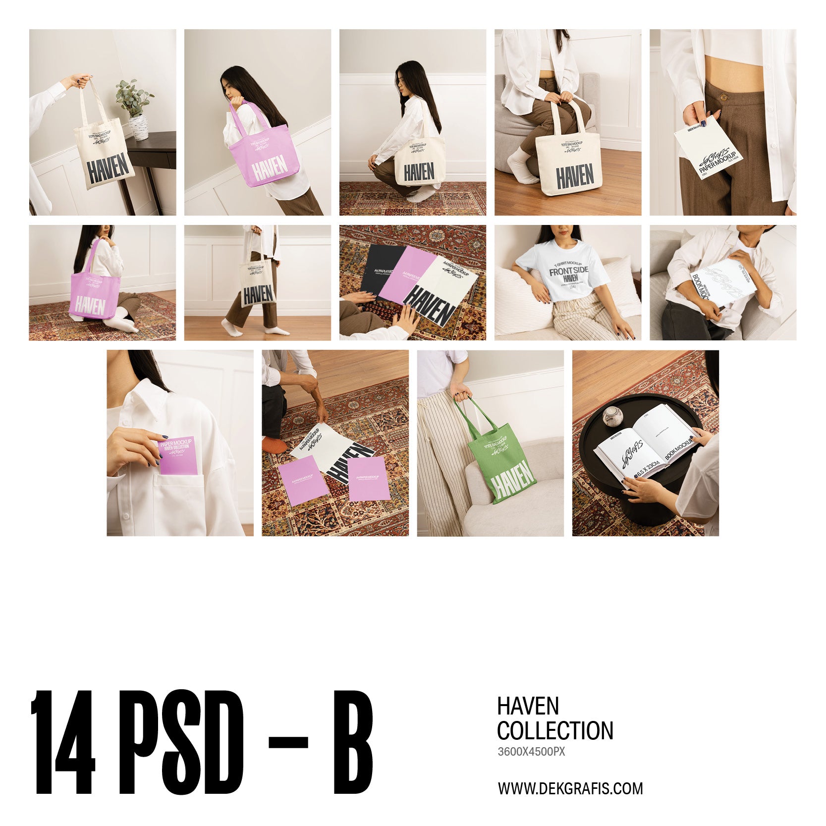 27 Haven Merch Mockups 2025
