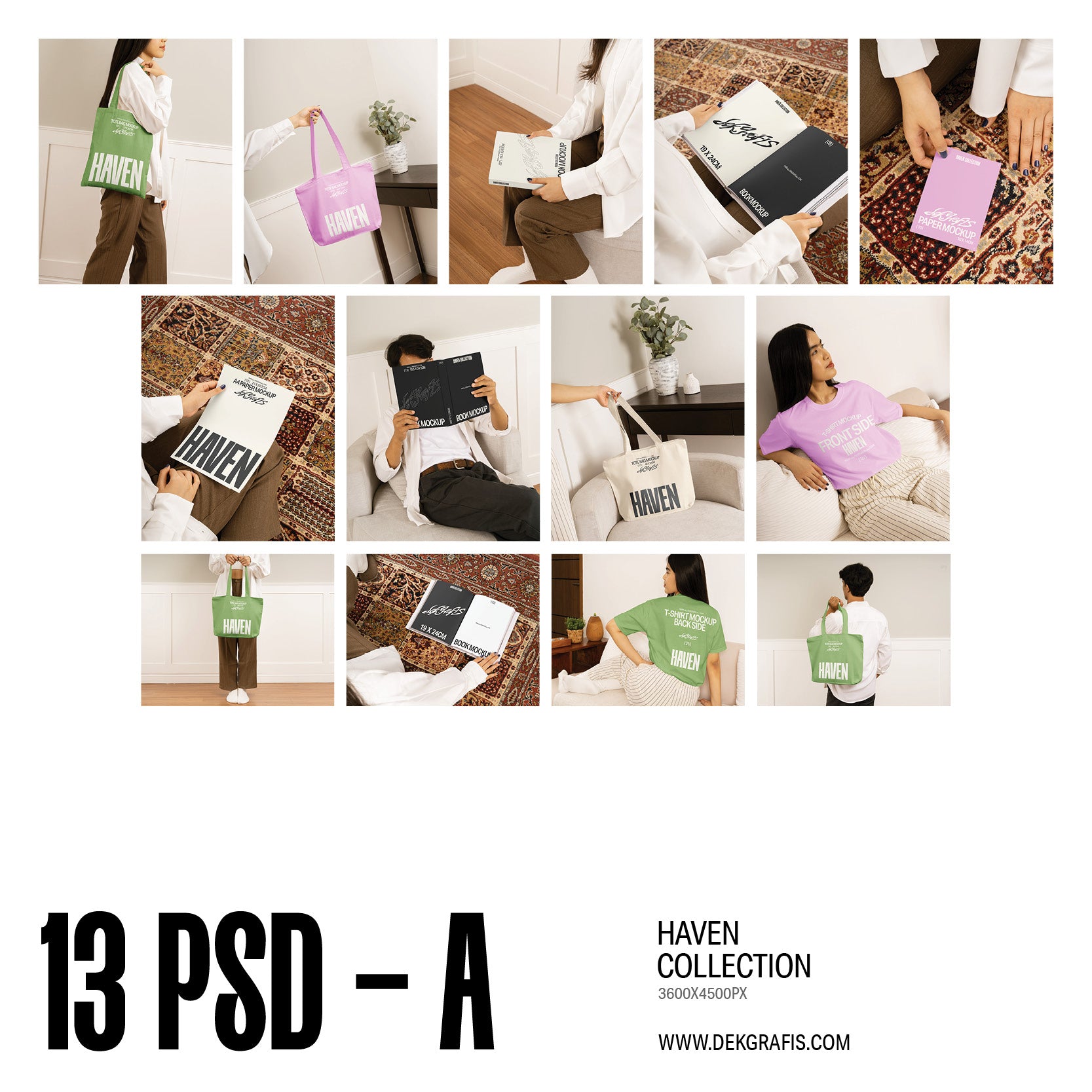 27 Haven Merch Mockups 2025