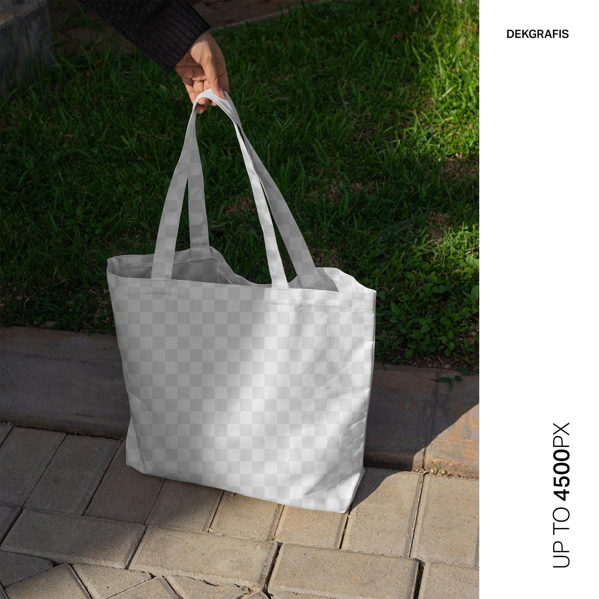 Free Realistic Tote Bag Mockup 01