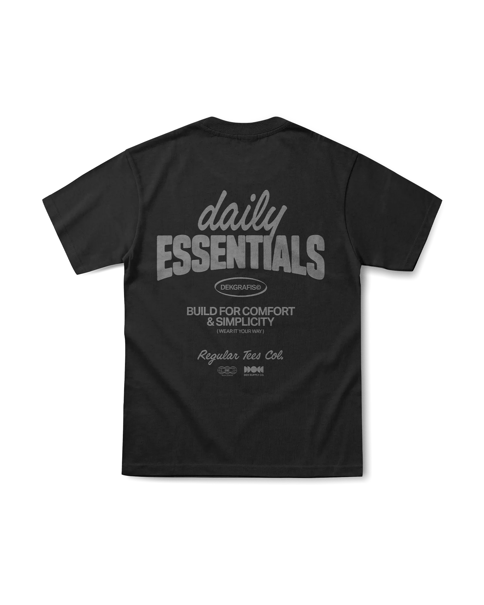 7 Regular Tees Mockups 2026