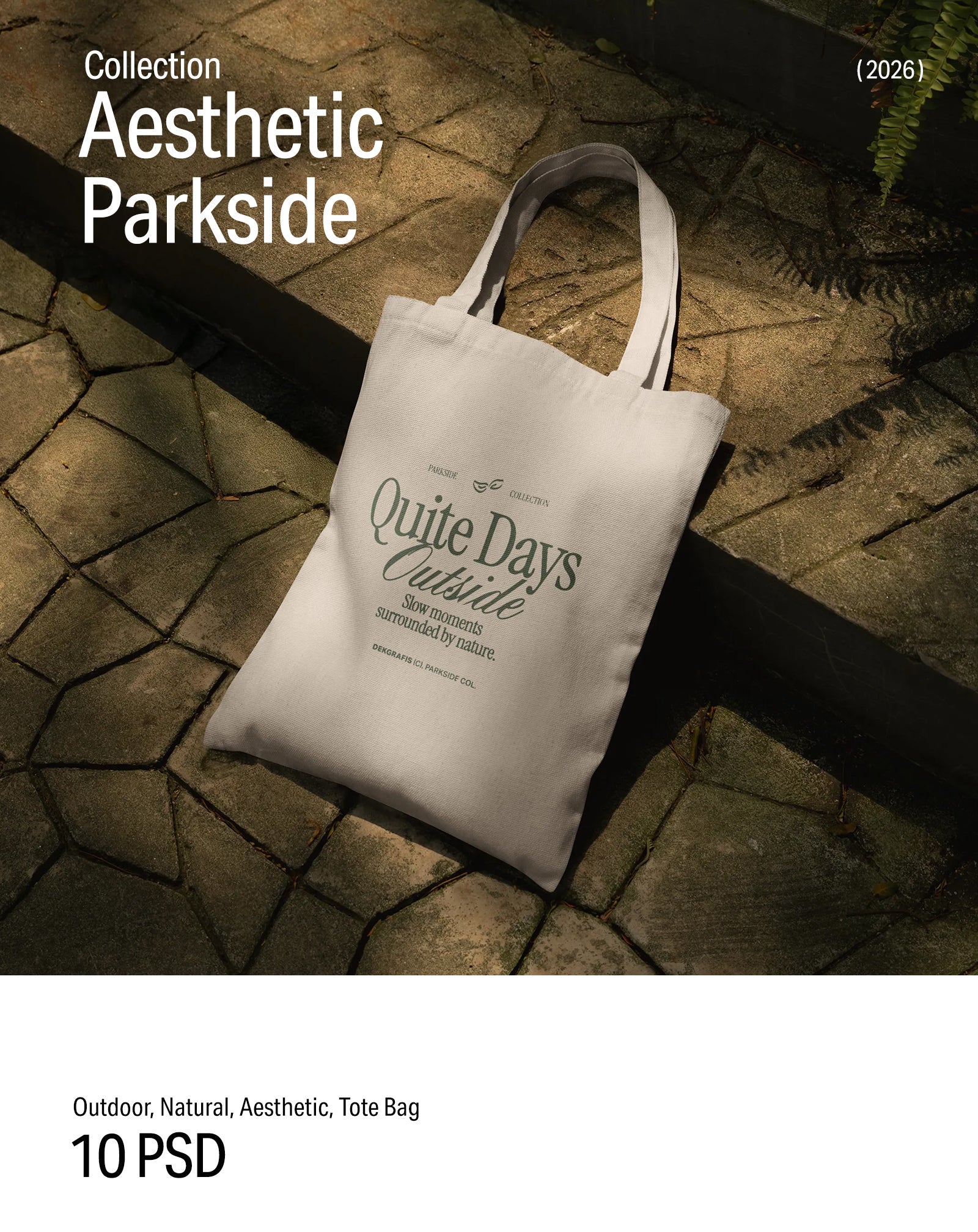 10 Aesthetic Parkside Tote Bag Mockups 2026