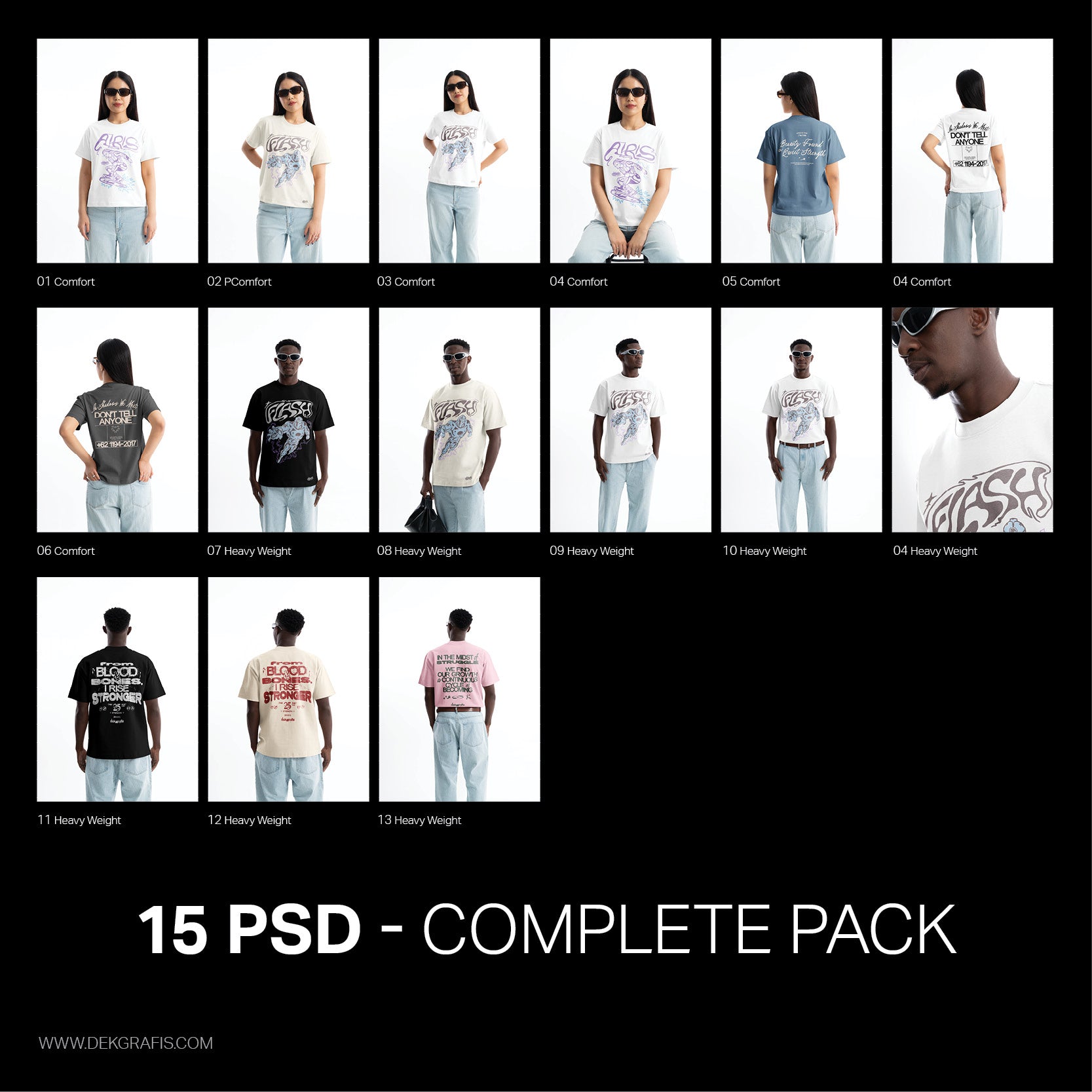 7 Premium Comfort Regular Tees Woman 2025