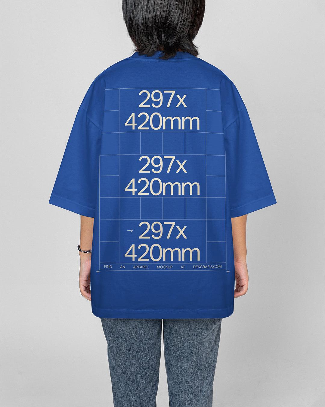 Woman Oversize T-Shirt Mockups 2024 07
