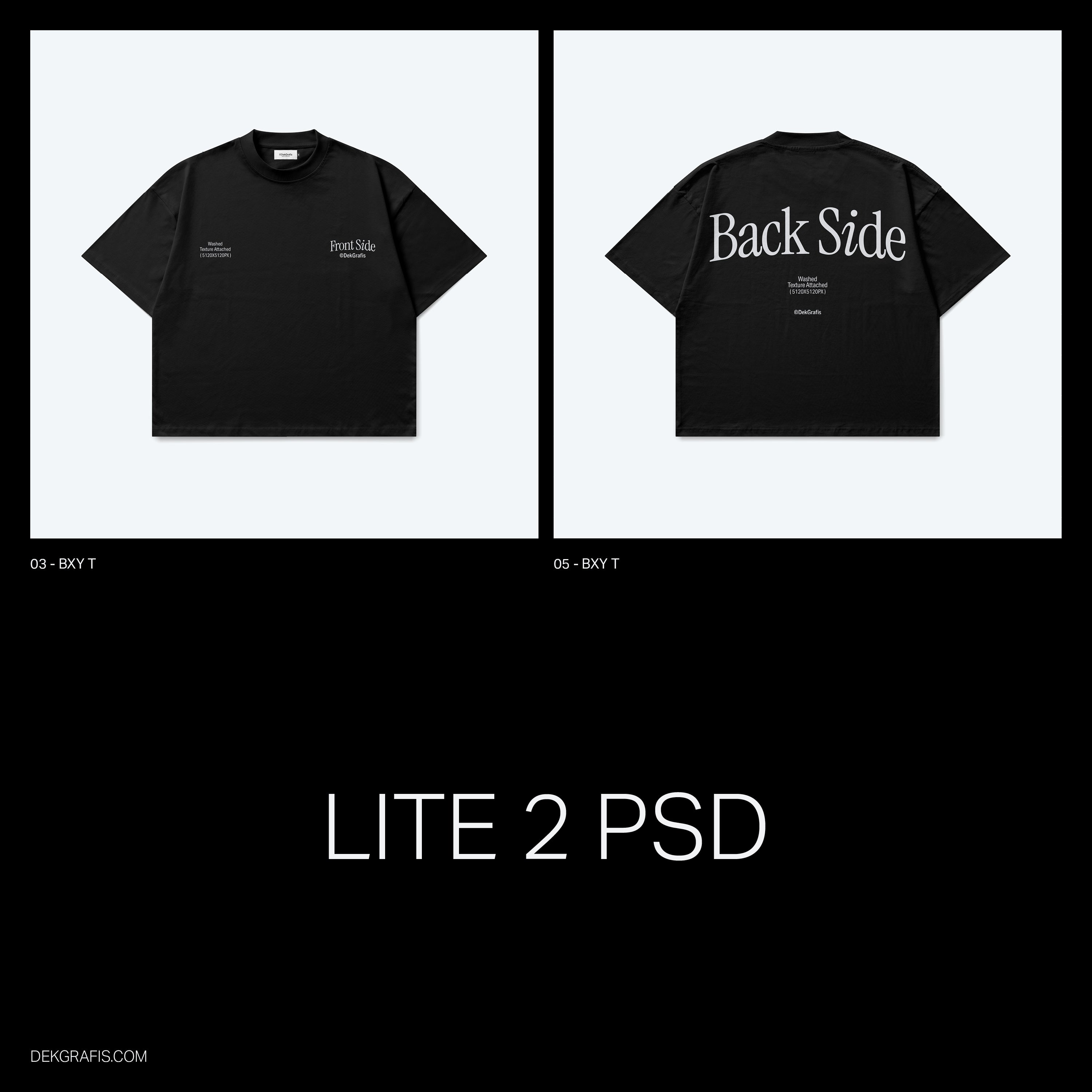 6 Premium Boxy Fit Tees Mockups 2025