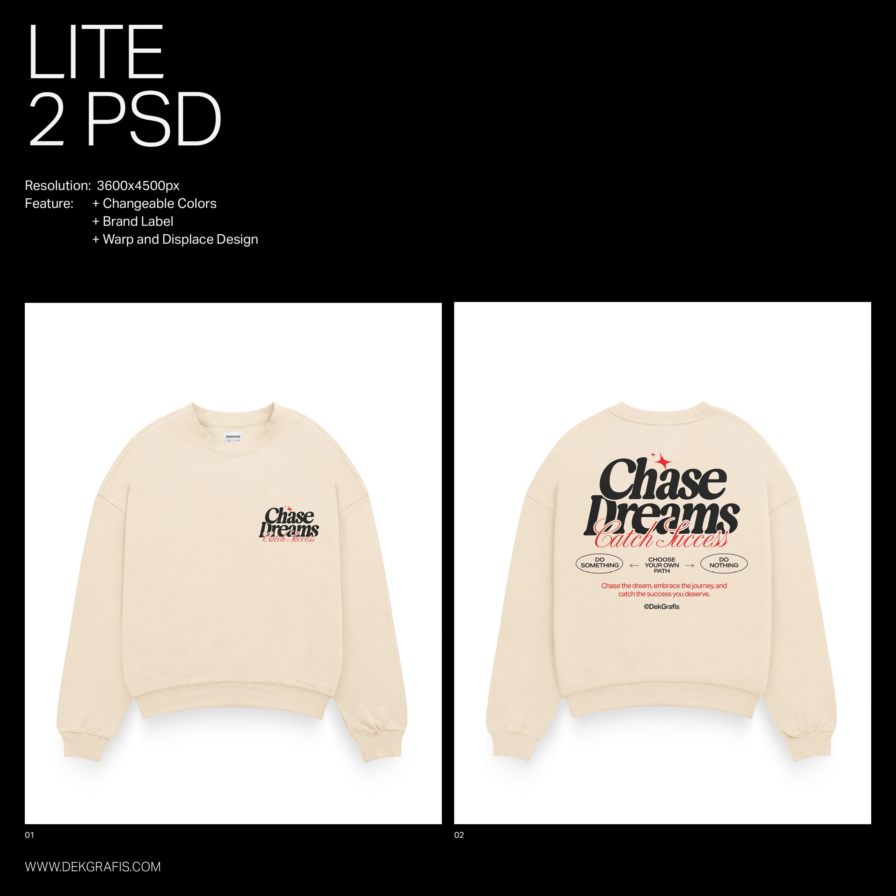 5 Sweatshirt Mockups 2025